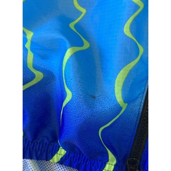 Voler Sleeveless Cycling Jacket Size Large Men’s Blue Orange Full Zip - Picture 8 of 8